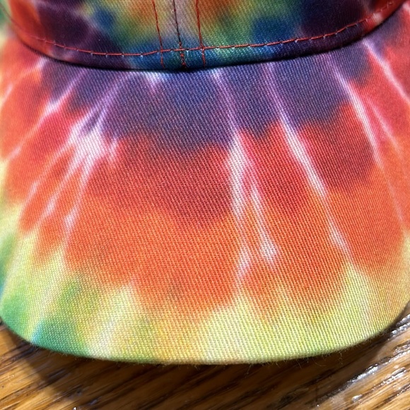Tie Dye Velcro tan cap. White Castle embroidered front.  Excellent condition - Picture 3 of 6